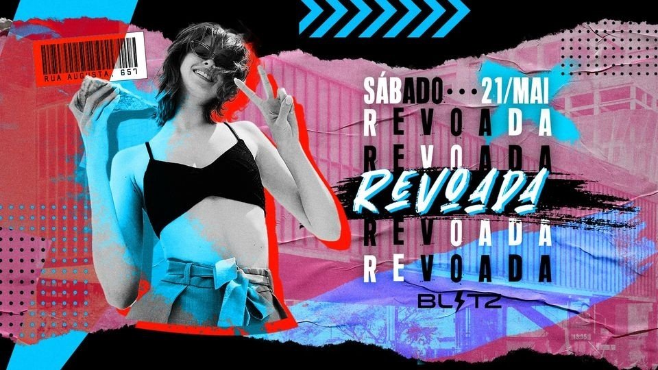 Revonda Raper REVOADA! • Vem meter o louco no baile da Blitz! • Sábado: Funk ...