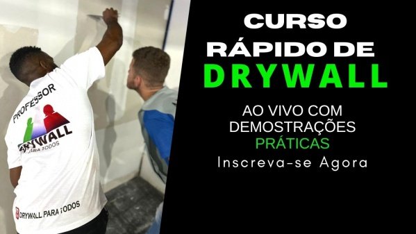 CURSO RÁPIDO DE DRYWALL em Rio de Janeiro - Sympla