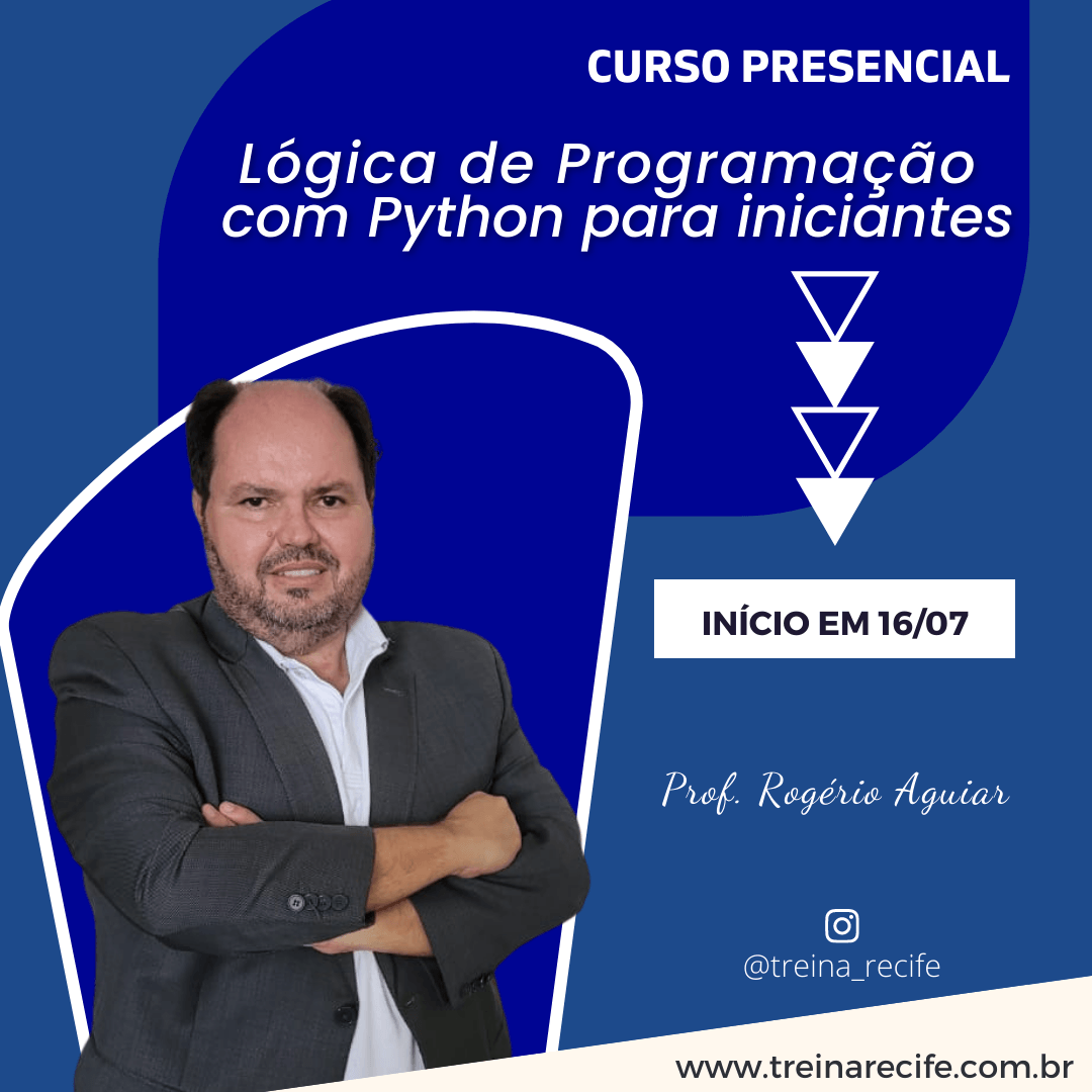 Curso de Lógica de Programação com Python - Curso presencial em Recife ...