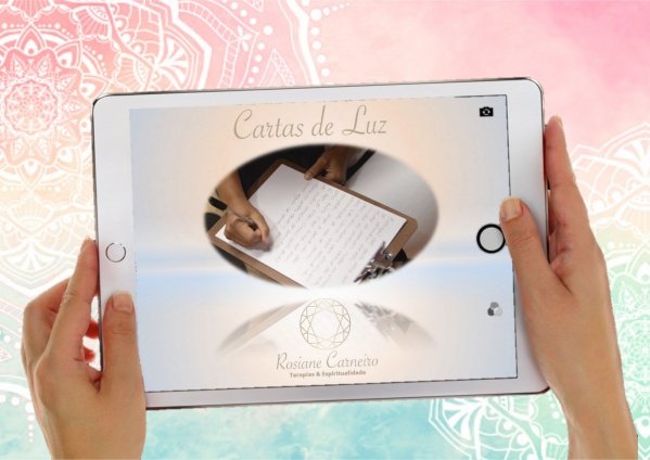 Imagem do evento E-book Cartas de Luz por Rosiane Carneiro