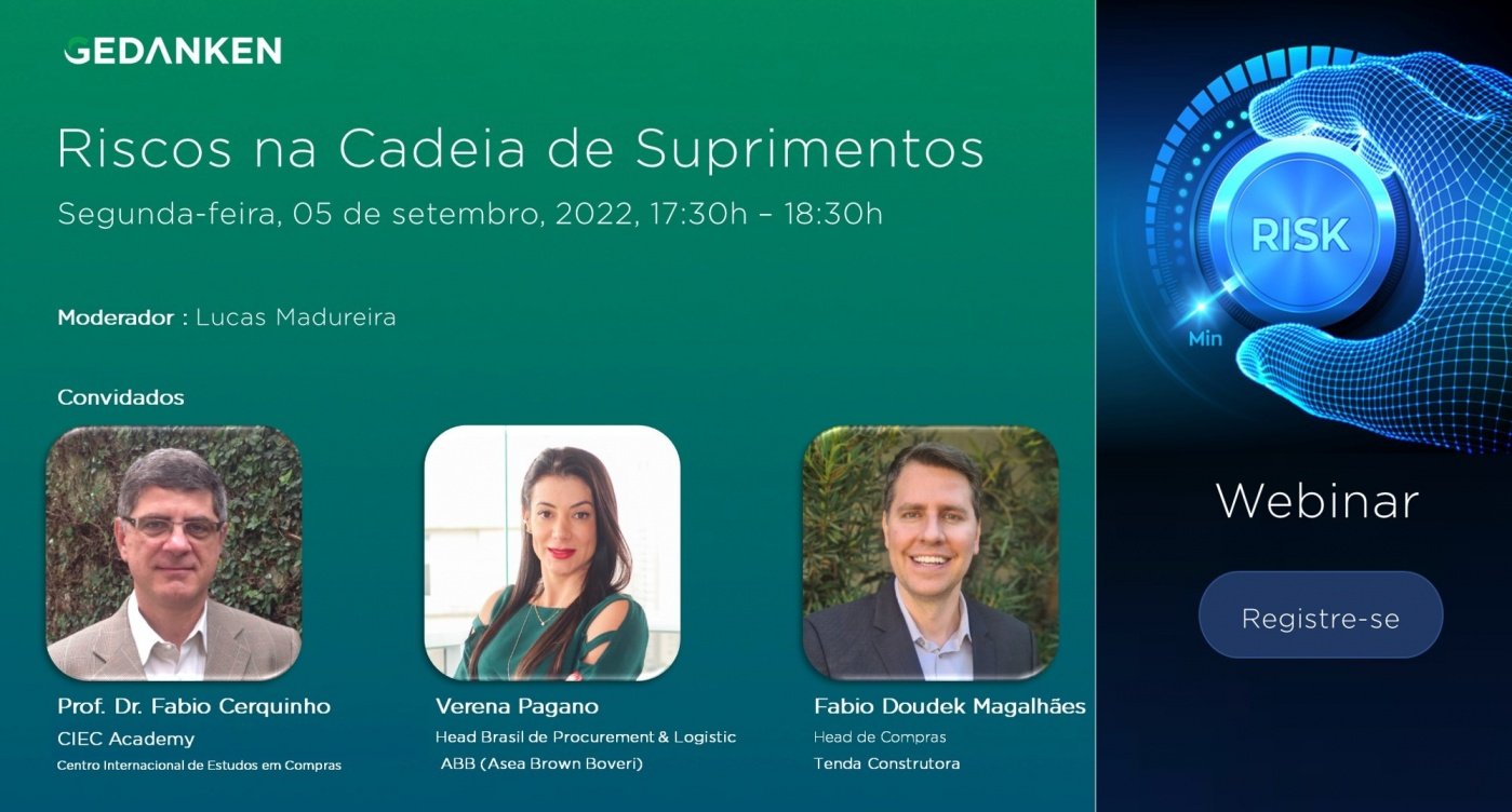 Riscos na Cadeia de Suprimentos - online - Sympla