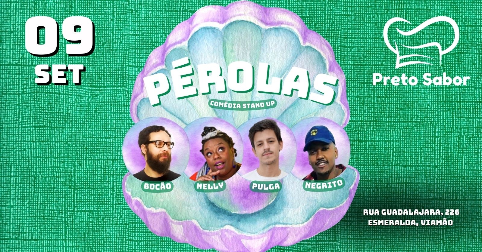 PÉROLAS - COMÉDIA STAND UP em Viamão - Sympla