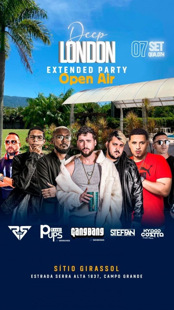 AFTER DEEP LONDON em Rio de Janeiro 2023 Sympla