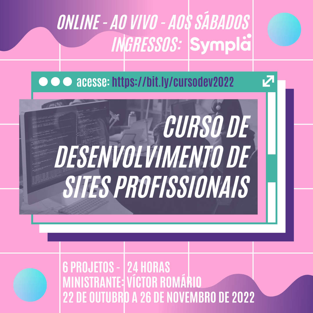 Desenvolvendo Sites Profissionais do Zero, com foco no Mercado de ...