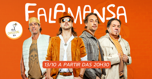 FALAMANSA no Canto da Ema em São Paulo - Sympla