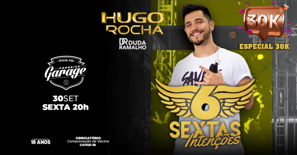 HUGO ROCHA Especial 30K em Teresópolis - Sympla