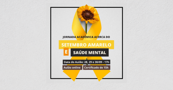 Aula aberta Setembro Amarelo - online - Sympla