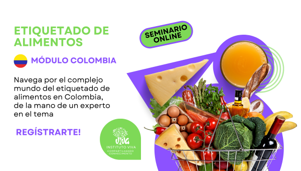 Imagem do evento SEMINARIO DE ETIQUETADO DE ALIMENTOS - MÓDULO COLÔMBIA