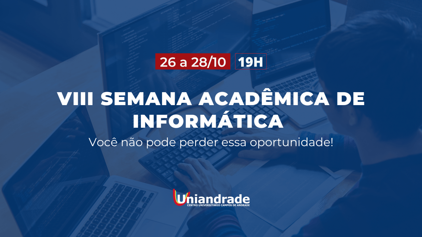 VIII Semana acadêmica de informática em Curitiba - Sympla