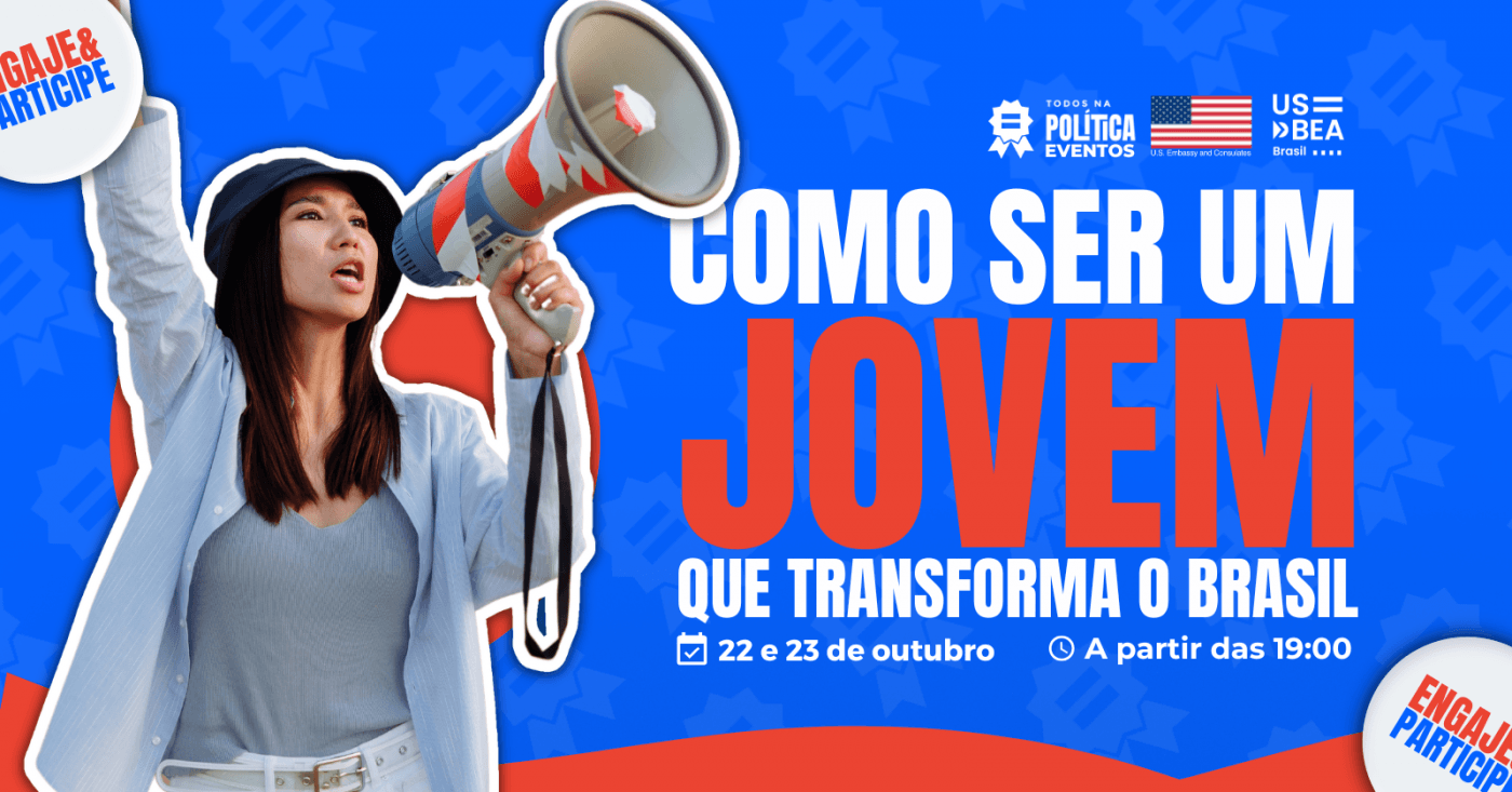Como ser um jovem que transforma o Brasil. - online - Sympla