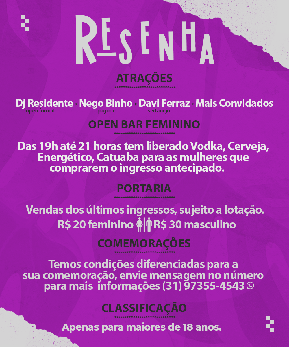 resenha-04-de-novembro-sexta-tampinha-bar-em-belo-horizonte