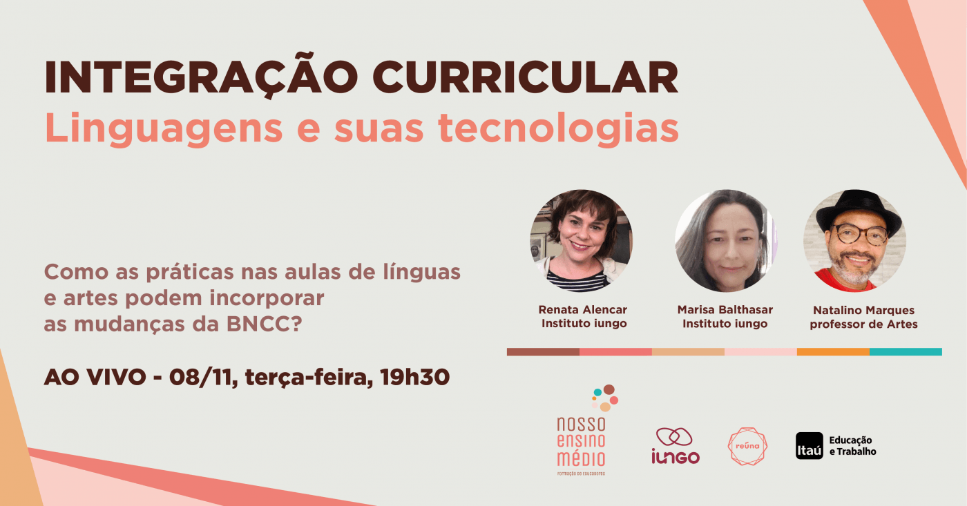 Integração Curricular - Linguagens e suas tecnologias - online - Sympla