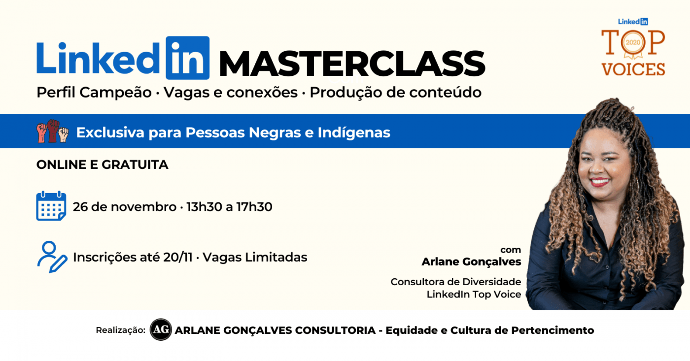 LinkedIn Masterclass - online - Sympla