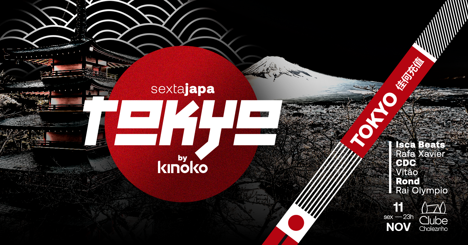 Tokyo - Sexta Japa by Kinoko em Belo Horizonte - Sympla