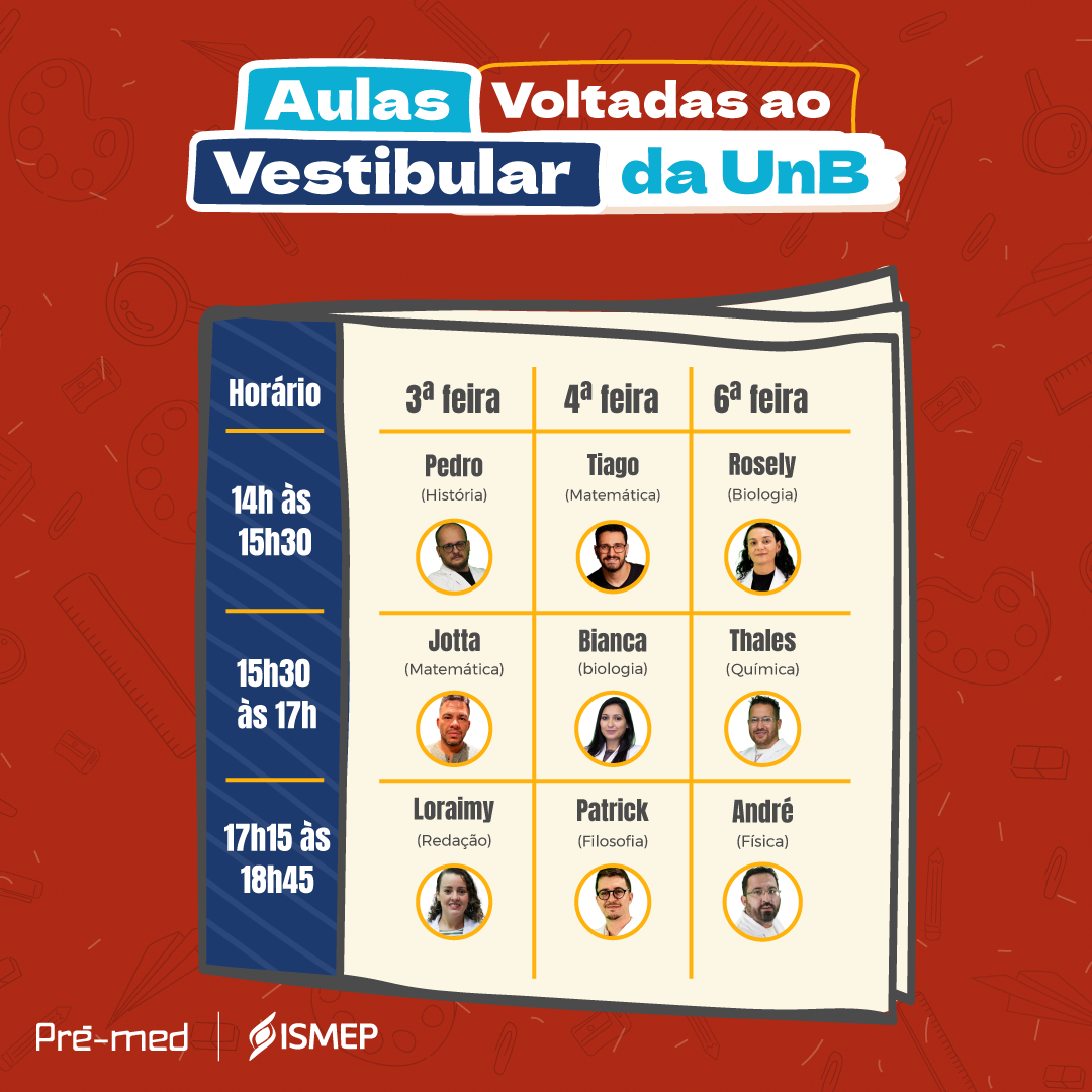Semana de Revisão vestibular UnB em Brasília - Sympla