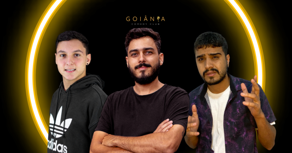 Pablo Bianchi, Ed Junior e Guiba - Stand Up Comedy Show em Goiânia - Sympla