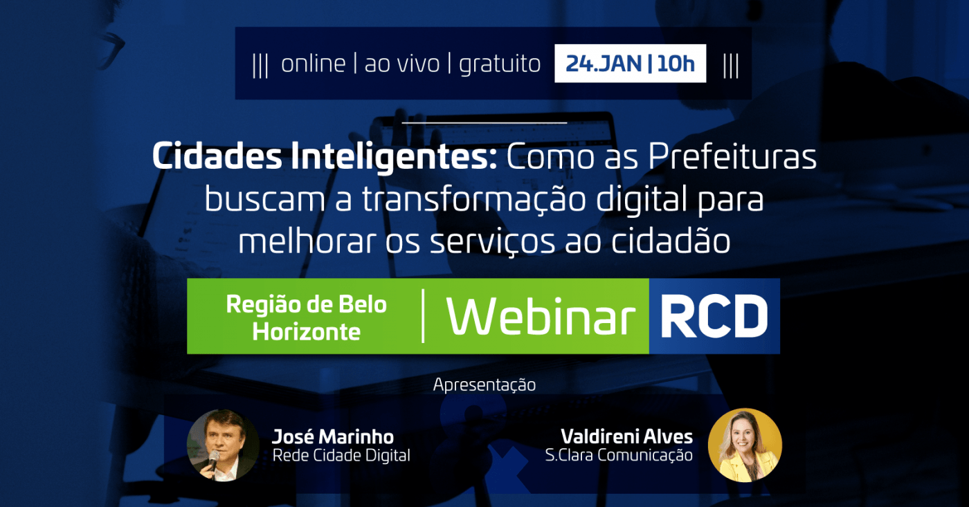 Webinar das Cidades Digitais da Região de Belo Horizonte - online - Sympla