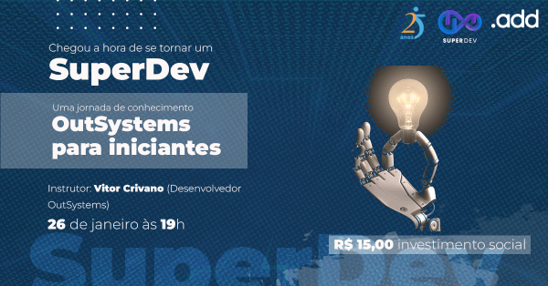 OutSystems para iniciantes - online - Sympla