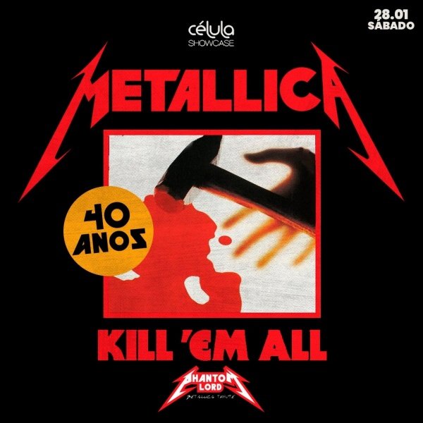 Metallica Especial 40 anos do álbum Kill ´em All por Phantom Lord // 28