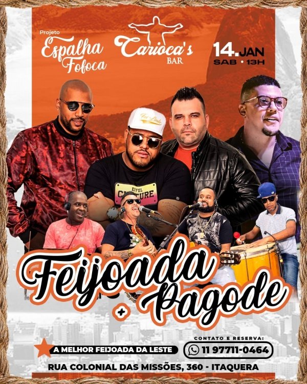 Pagode com feijoada em São Paulo Sympla
