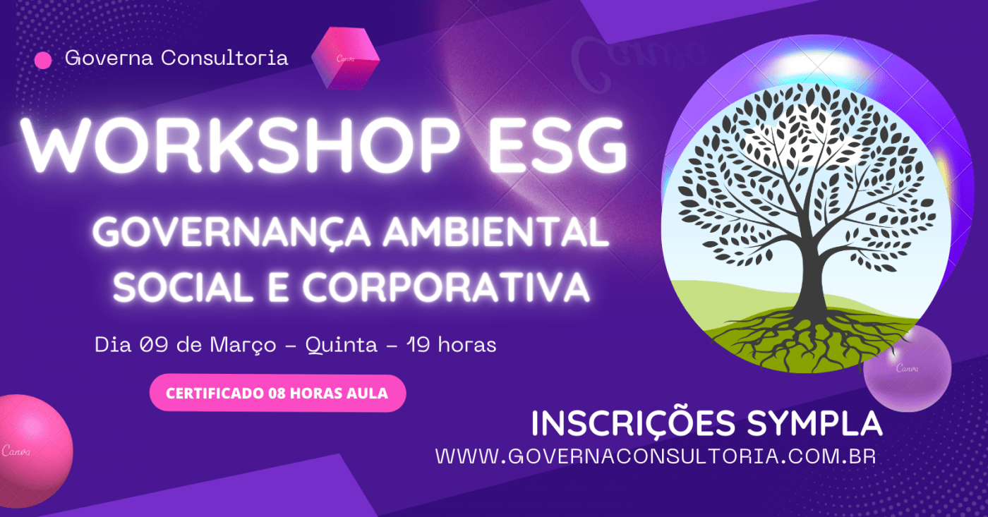 WORKSHOP ESG - online - Sympla