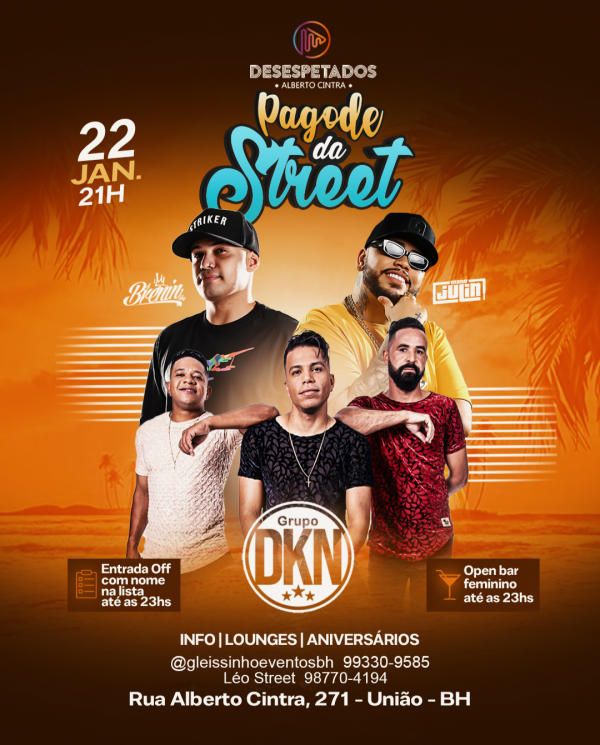 Pagode da Street em Belo Horizonte Sympla