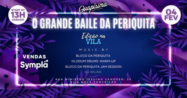 O grande Baile Club Homs em São Paulo - 2023 - Sympla