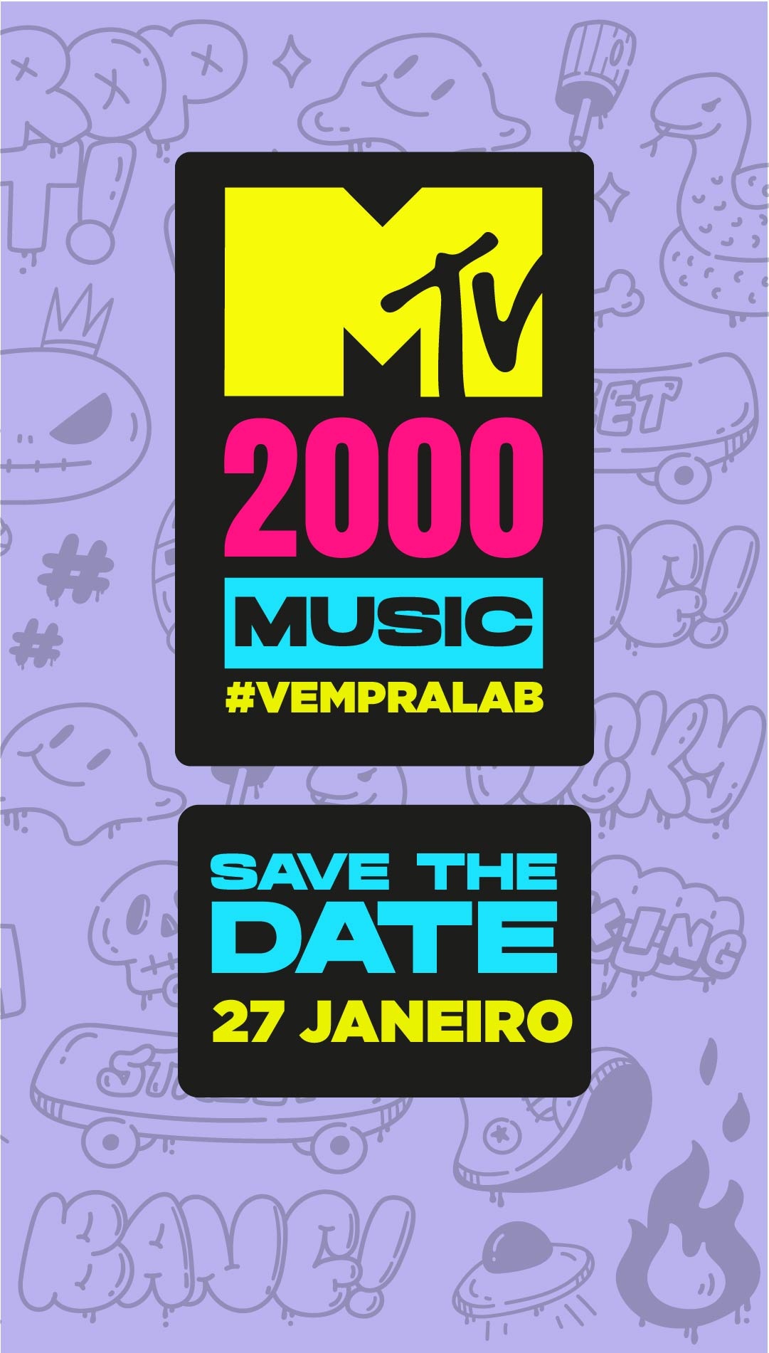 MTV 2000’s A FESTA DA MTV BRASIL SEXTA 27/01 em Belo Horizonte Sympla