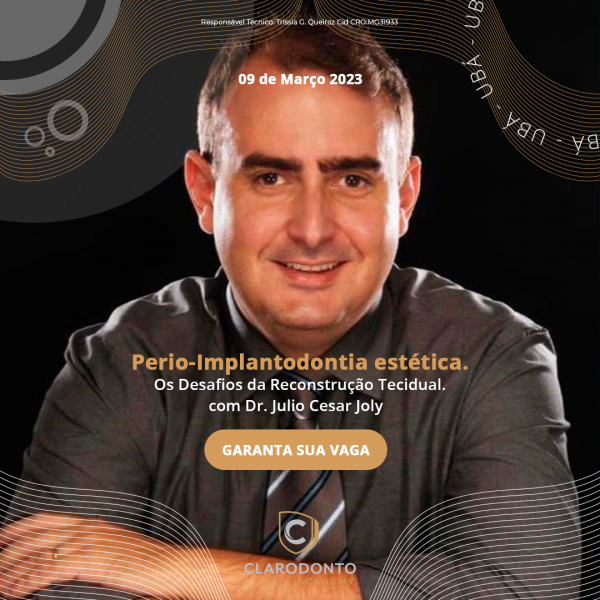 Curso Inaugural Ubá Perioimplantodontia Estética com Dr. Júlio César