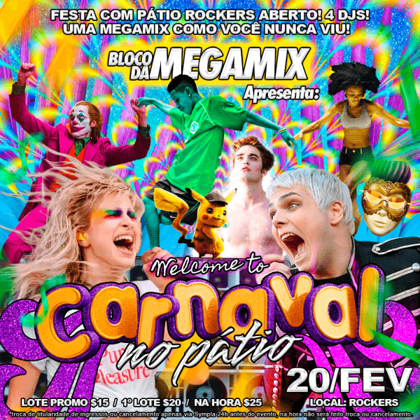 Mega Carnaval em Santa Maria Sympla