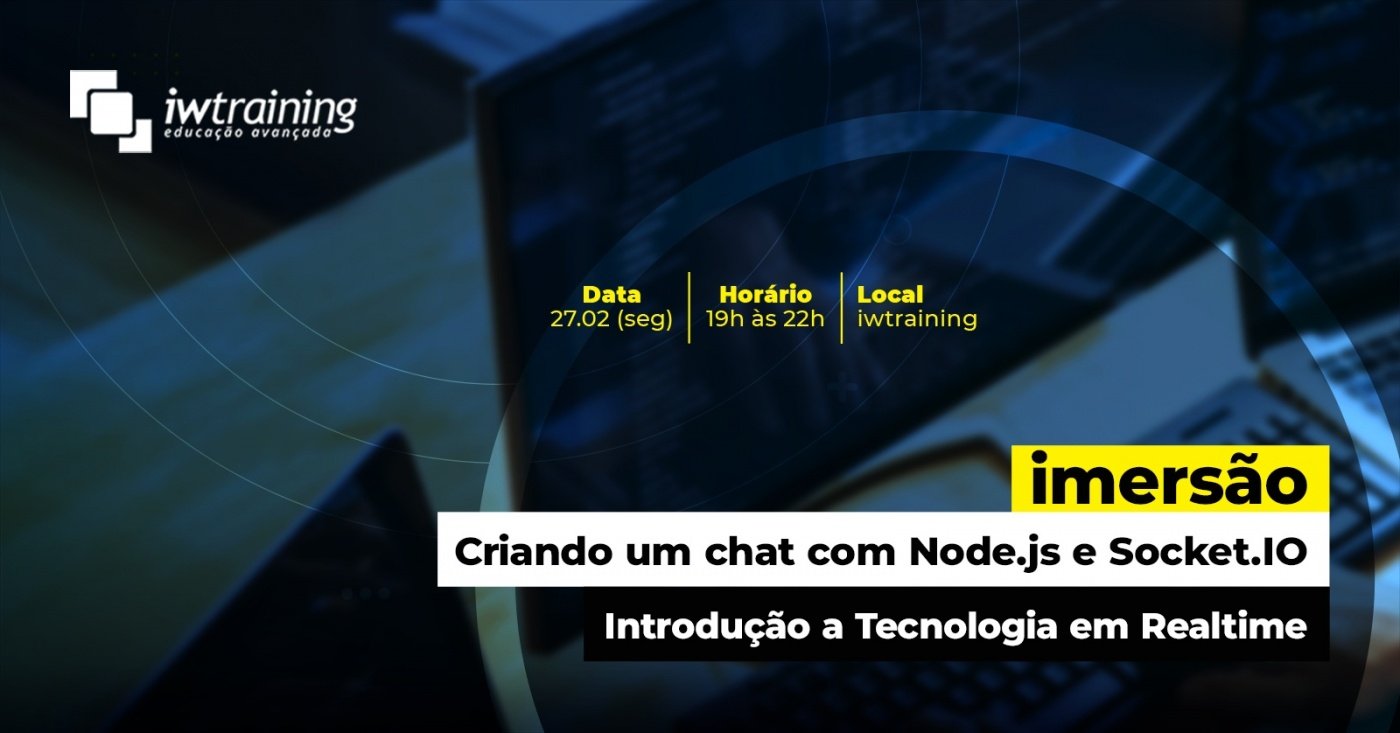 Criando um chat com Node.js e Socket.IO - Introdução a Tecnologia em ...