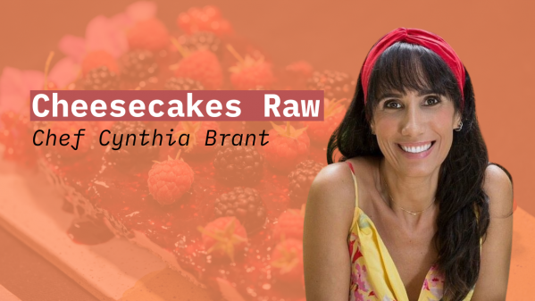 Imagem do evento Curso On-line: Cheesecakes Raw | Chef Cynthia Brant