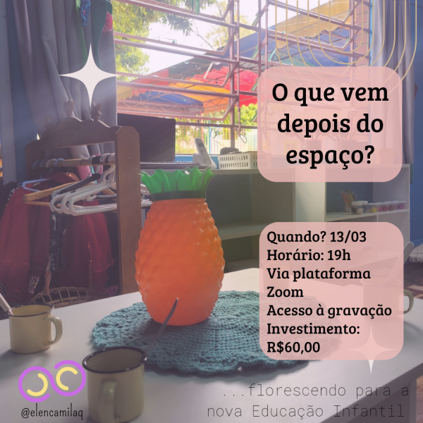 O que vem depois do espaço? - online - Sympla