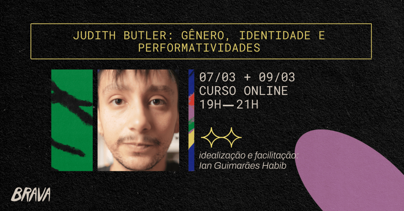 Judith Butler: gênero, identidade e performatividades - online - Sympla