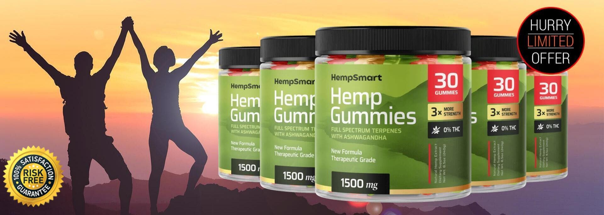 Smart Hemp CBD Gummies {100% THC Free Unique CBD Blend} Relieve Anxiety   Stress, Reduce Pain  Chro - Produtor - Eventos e Conteuacute;dos na Sympla