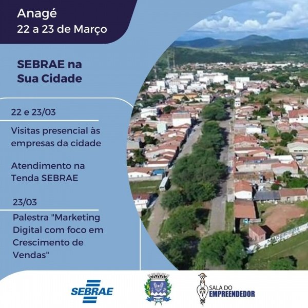 Palestra Marketing Digital com foco em crescimento de vendas em Anagé ...