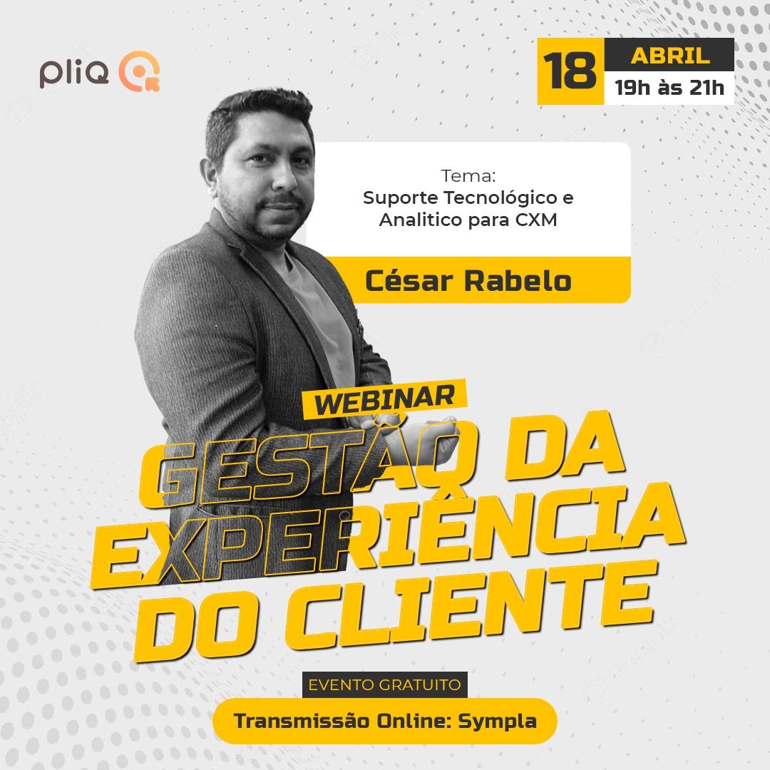 Gestão da Experiência do cliente - online - Sympla