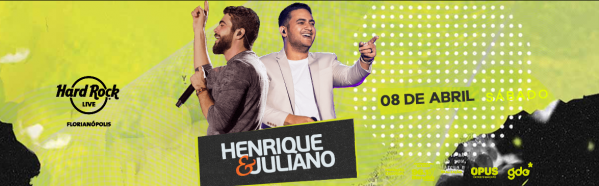 HENRIQUE E JULIANO - FLORIANÓPOLIS em São José - Sympla
