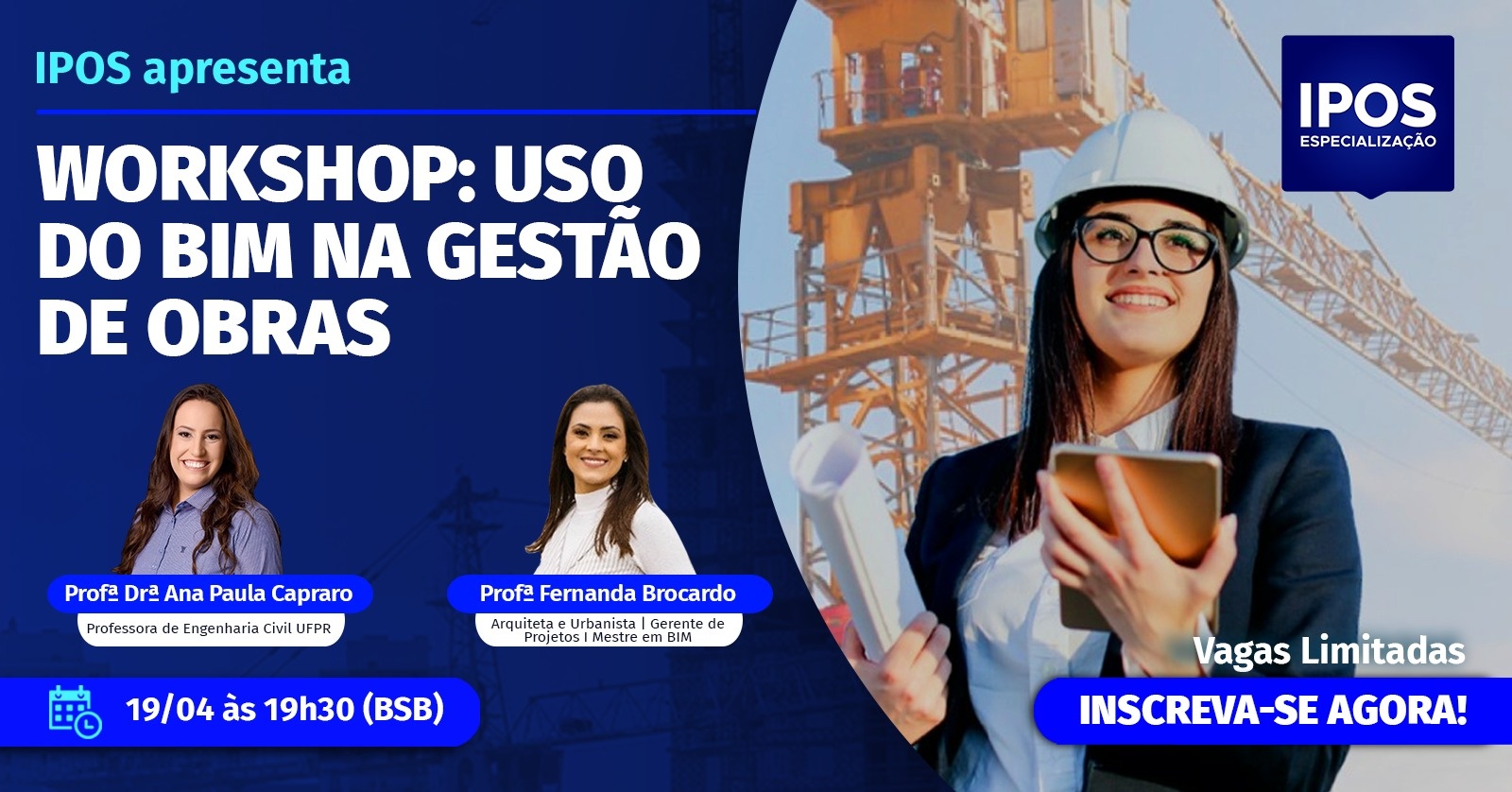 Workshop: Uso do BIM na Gestão de Obras - online - Sympla