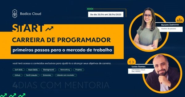 START - CARREIRA DE PROGRAMADOR | Primeiros passos para o mercado de ...