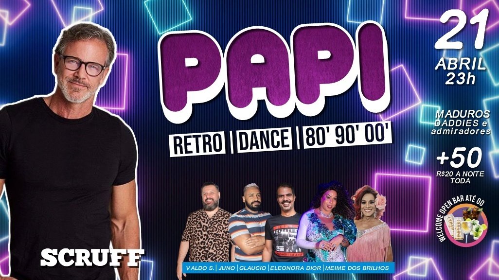Papi Fun Bar PAPI | WELCOME OPEN BAR em Rio de Janeiro - Sympla