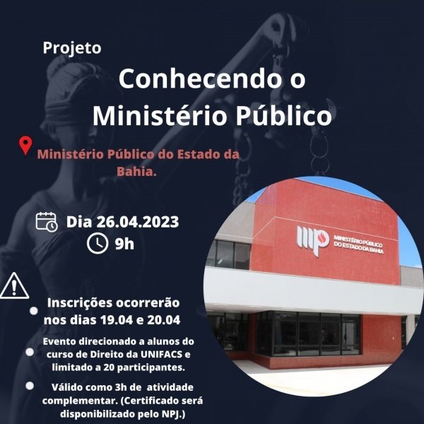 Projeto Conhecendo o Ministério Público em