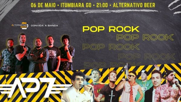Pop rock night - Classicos do rock nacional em Itumbiara - Sympla