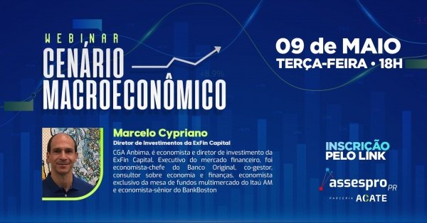 Cenário Macroeconômico - online - Sympla
