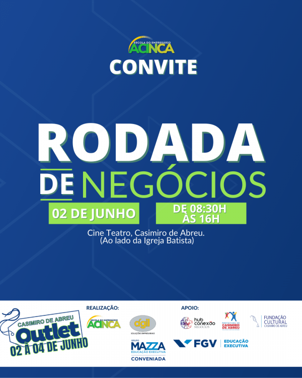 Rodada de Negócios (Casimiro de Abreu) em Casimiro de Abreu Sympla