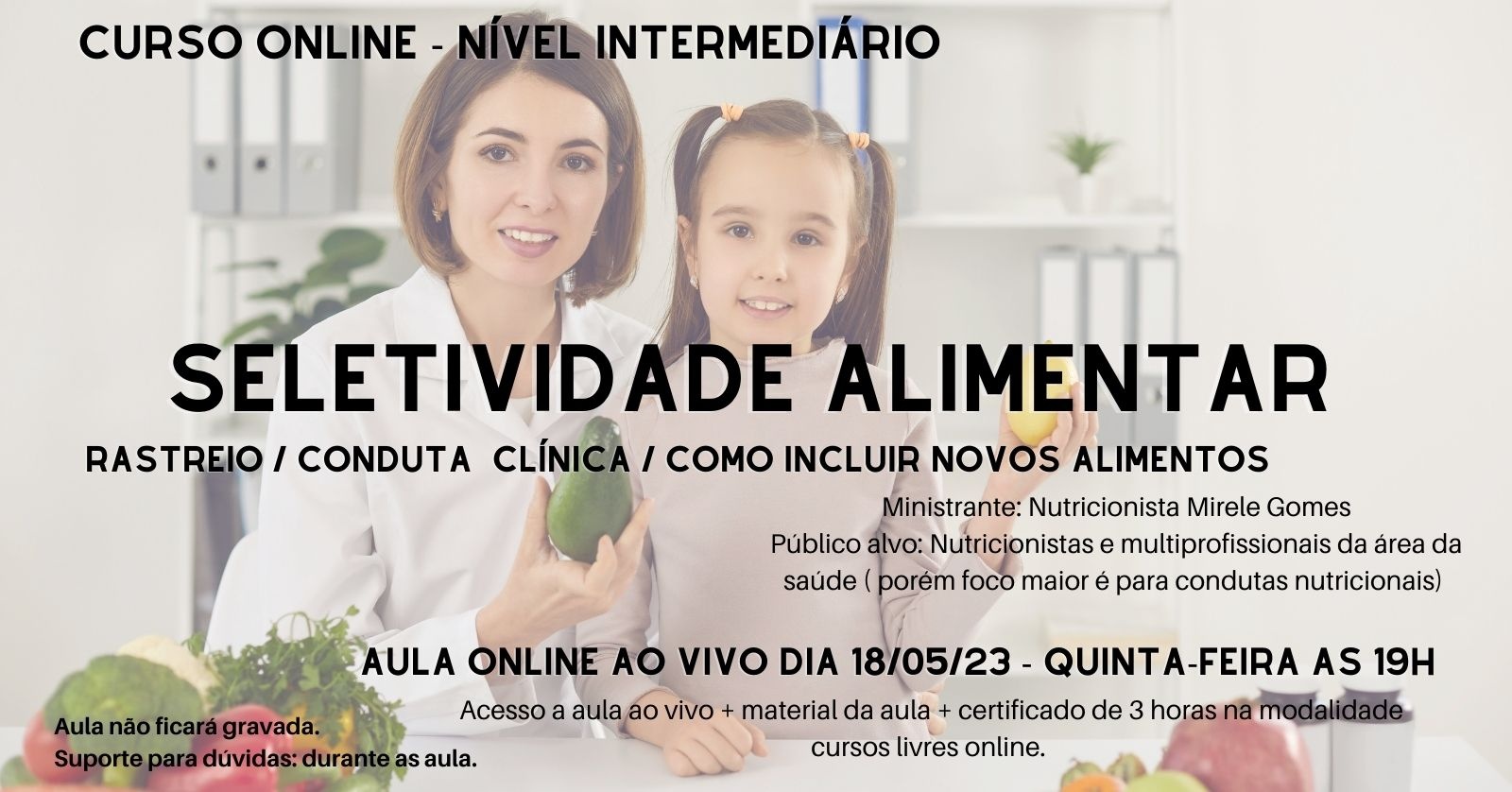 Seletividade alimentar : rastreio, conduta clínica e como incluir novos ...