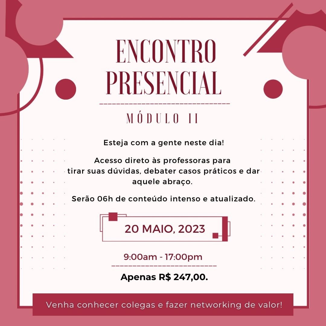 WORKSHOP MÓDULO 2 em São Paulo - Sympla