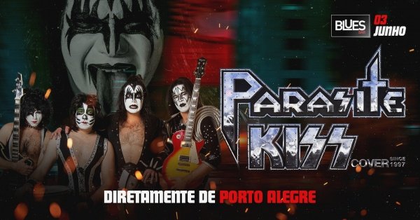 KISS COVER - PARASITE KISS em Campo Grande - Sympla