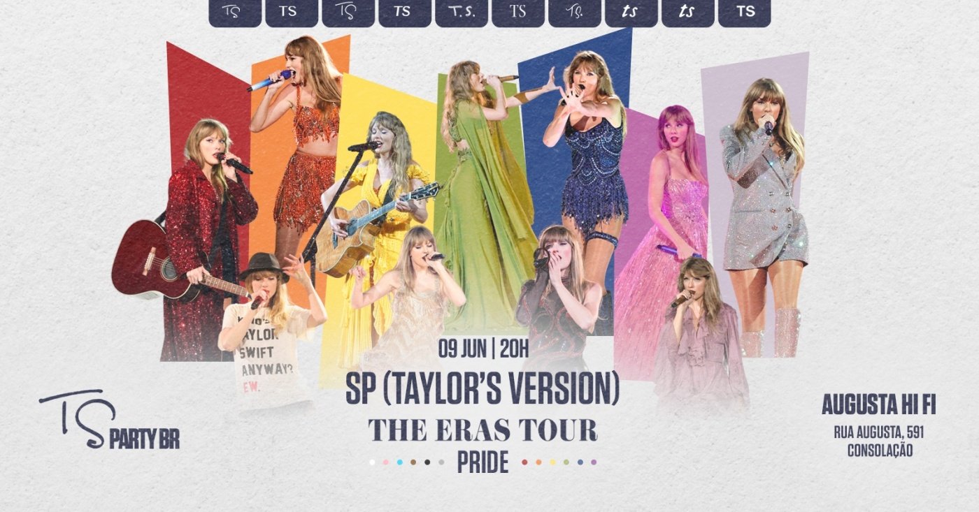SP (Taylor's Version): THE ERAS TOUR (PRIDE) | @tspartybr em São