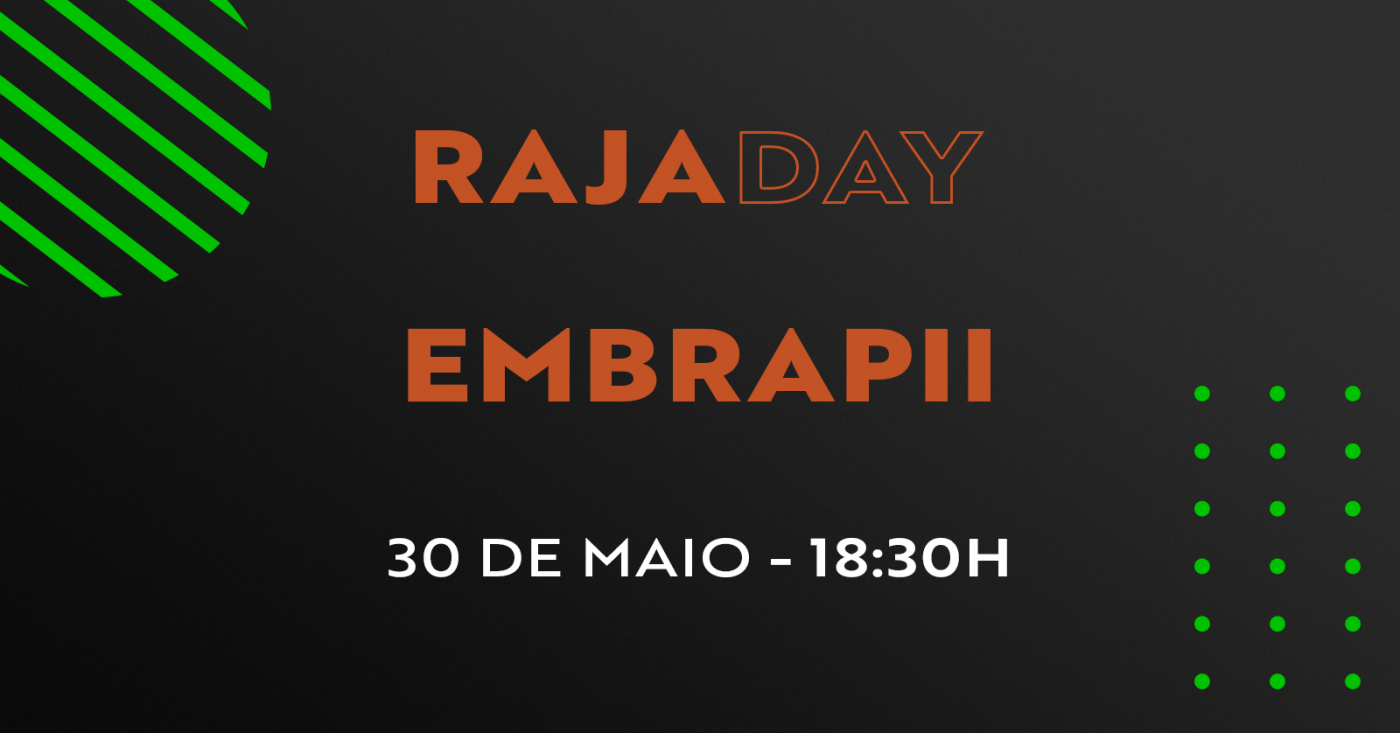Em Raja RAJA DAY EMBRAPII em Belo Horizonte - Sympla
